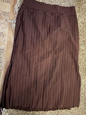 Aerie Offline Ribbed Midi Skirt
